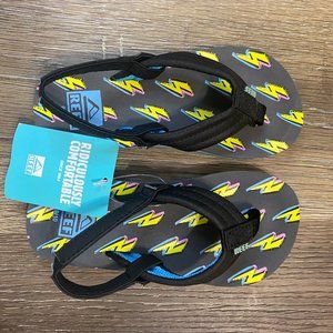 ☂️REEF Little Ahi Sandals Bolt Up